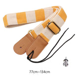 Maxbell Replacement Ukulele Strap Fashionable Practical Breathable Multipurpose Yellow