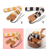 Maxbell Replacement Ukulele Strap Fashionable Practical Breathable Multipurpose Yellow
