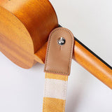 Maxbell Replacement Ukulele Strap Fashionable Practical Breathable Multipurpose Yellow
