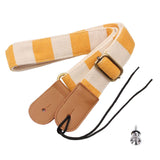 Maxbell Replacement Ukulele Strap Fashionable Practical Breathable Multipurpose Yellow