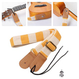 Maxbell Replacement Ukulele Strap Fashionable Practical Breathable Multipurpose Yellow