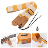 Maxbell Replacement Ukulele Strap Fashionable Practical Breathable Multipurpose Yellow
