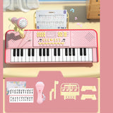 Maxbell 37 Keys Kids Piano Keyboard Electronic Keyboards Gifts for Toddler Children