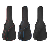 Maxbell Guitar Bag Water Resistant Guitar Gig Guitar Backpack for Ukulele Gifts Red 40in to 41in