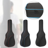 Maxbell Guitar Bag Water Resistant Guitar Gig Guitar Backpack for Ukulele Gifts Red 40in to 41in