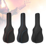Maxbell Guitar Bag Water Resistant Guitar Gig Guitar Backpack for Ukulele Gifts Red 40in to 41in