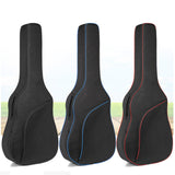 Maxbell Guitar Bag Water Resistant Guitar Gig Guitar Backpack for Ukulele Gifts Red 40in to 41in