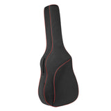 Maxbell Guitar Bag Water Resistant Guitar Gig Guitar Backpack for Ukulele Gifts Red 40in to 41in