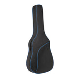 Maxbell Guitar Bag Water Resistant Guitar Gig Guitar Backpack for Ukulele Gifts Blue 40in to 41in