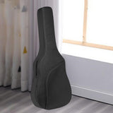 Maxbell Guitar Bag Water Resistant Guitar Gig Guitar Backpack for Ukulele Gifts Black 40in to 41in