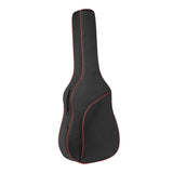 Maxbell Guitar Bag Water Resistant Guitar Gig Guitar Backpack for Ukulele Gifts Red 36in to 38in