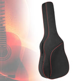 Maxbell Guitar Bag Water Resistant Guitar Gig Guitar Backpack for Ukulele Gifts Red 36in to 38in