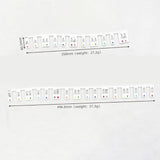 Maxbell Silicone Piano Stickers Portable Dustproof for Boys and Girls Beginners White bottom color