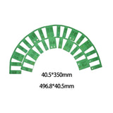 Maxbell Silicone Piano Stickers Portable Dustproof for Boys and Girls Beginners Luminous bottom