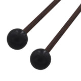 Maxbell 2Pcs Drumsticks Replace Part Accessory Xylophone Mallet for Beginners Gifts Black