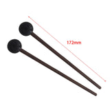 Maxbell 2Pcs Drumsticks Replace Part Accessory Xylophone Mallet for Beginners Gifts Black