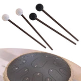 Maxbell 2Pcs Drumsticks Replace Part Accessory Xylophone Mallet for Beginners Gifts Black