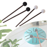 Maxbell 2Pcs Drumsticks Replace Part Accessory Xylophone Mallet for Beginners Gifts Black