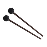 Maxbell 2Pcs Drumsticks Replace Part Accessory Xylophone Mallet for Beginners Gifts Black