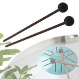 Maxbell 2Pcs Drumsticks Replace Part Accessory Xylophone Mallet for Beginners Gifts Black