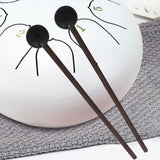 Maxbell 2Pcs Drumsticks Replace Part Accessory Xylophone Mallet for Beginners Gifts Black