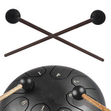 Maxbell 2Pcs Drumsticks Replace Part Accessory Xylophone Mallet for Beginners Gifts Black