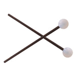 Maxbell 2Pcs Drumsticks Replace Part Accessory Xylophone Mallet for Beginners Gifts White