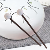 Maxbell 2Pcs Drumsticks Replace Part Accessory Xylophone Mallet for Beginners Gifts White