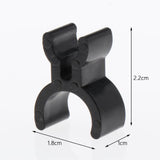 Maxbell 10 Pieces Trumpet Pencil Clip Holder Black Holder for Musician Make Notes