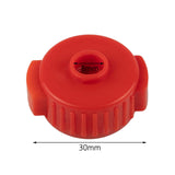 Maxbell Professional Drum Quick Release Nut Easy to Install Drum Set Quick Release Red