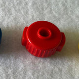 Maxbell Professional Drum Quick Release Nut Easy to Install Drum Set Quick Release Red