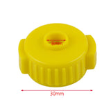 Maxbell Professional Drum Quick Release Nut Easy to Install Drum Set Quick Release Yellow