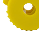 Maxbell Professional Drum Quick Release Nut Easy to Install Drum Set Quick Release Yellow