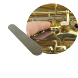 Maxbell 6x Metal Woodwind Repair Key Cover Adjusting for Bassoon Bass Replacement