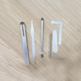 Maxbell 6x Metal Woodwind Repair Key Cover Adjusting for Bassoon Bass Replacement