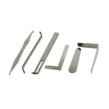 Maxbell 6x Metal Woodwind Repair Key Cover Adjusting for Bassoon Bass Replacement