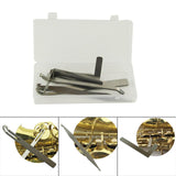 Maxbell 6x Metal Woodwind Repair Key Cover Adjusting for Bassoon Bass Replacement
