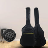 Maxbell Waterproof Electric Guitar Bag Instrument Case Thick Padding for Accessories