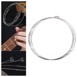 Maxbell 6 Pieces Alloy Wound Electric Guitar Strings for Accessories Parts Beginners