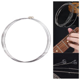 Maxbell 6 Pieces Alloy Wound Electric Guitar Strings for Accessories Parts Beginners