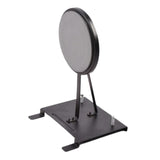 Maxbell Drum Pad Musical Mute with Drum Pedal Durable for Training Beginner Drummer Gray