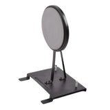 Maxbell Drum Pad Musical Mute with Drum Pedal Durable for Training Beginner Drummer Gray