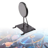 Maxbell Drum Pad Musical Mute with Drum Pedal Durable for Training Beginner Drummer Gray