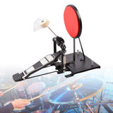 Maxbell Drum Pad Musical Mute with Drum Pedal Durable for Training Beginner Drummer