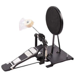 Maxbell Drum Pad Musical Mute with Drum Pedal Durable for Training Beginner Drummer