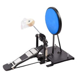 Maxbell Drum Pad Musical Mute with Drum Pedal Durable for Training Beginner Drummer