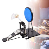 Maxbell Drum Pad Musical Mute with Drum Pedal Durable for Training Beginner Drummer