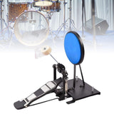 Maxbell Drum Pad Musical Mute with Drum Pedal Durable for Training Beginner Drummer