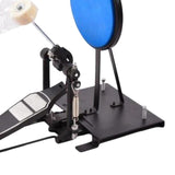 Maxbell Drum Pad Musical Mute with Drum Pedal Durable for Training Beginner Drummer