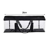 Maxbell DVD Storage Bag Zipper Organizer with Handles Display for Book Office CD